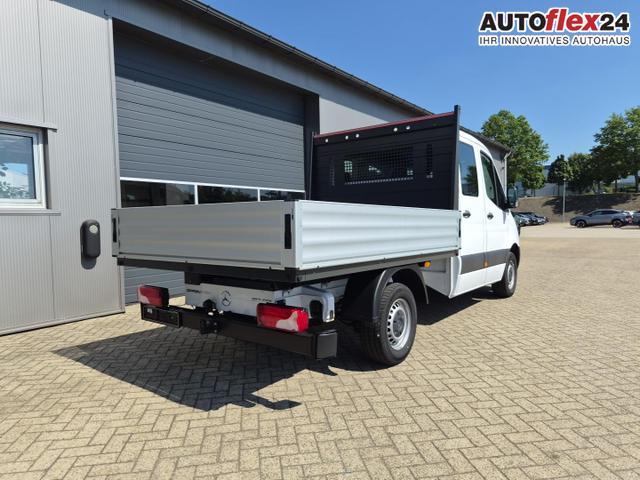 Mercedes-Benz Sprinter 317 Pritsche Doppelkabine L2 2.0 CDi 170PS Automatik Heckantrieb 3,5t 6-Sitzer AHK Klimaautomatik Bluetooth DAB Apple CarPlay Android Auto R&uuml;ckf.Kamera Tempomat Ganzj.Reifen 