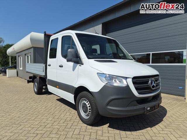 Mercedes-Benz Sprinter 317 Pritsche Doppelkabine L2 2.0 CDi 170PS Automatik Heckantrieb 3,5t 6-Sitzer AHK Klimaautomatik Bluetooth DAB Apple CarPlay Android Auto R&uuml;ckf.Kamera Tempomat Ganzj.Reifen 