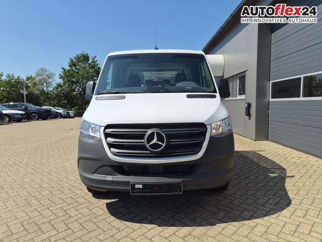 Mercedes-Benz Sprinter 317 Pritsche Doppelkabine L2 2.0 CDi 170PS Automatik Heckantrieb 3,5t 6-Sitzer AHK Klimaautomatik Bluetooth DAB Apple CarPlay Android Auto R&uuml;ckf.Kamera Tempomat Ganzj.Reifen 