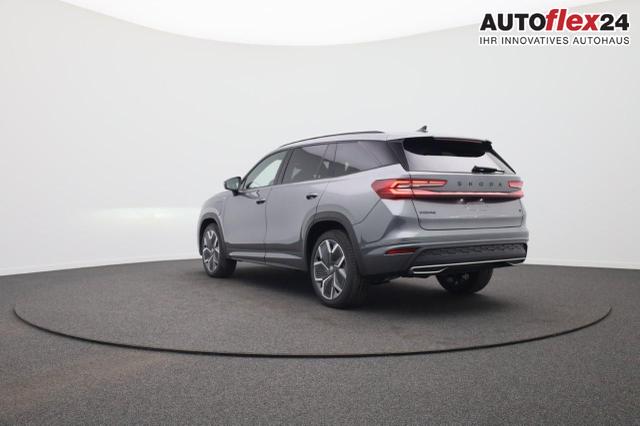 Skoda Kodiaq Sportline 1.5 TSI 204PS PHEV DSG Sitzheizung v+h Frontscheibe beheizb. 20"LM schwenkb. AHK elektr. PanoDach Alcantara PDC R&uuml;ckf.Kamera Klimaautomatik Lenkradheizung Navi Apple CarPlay Android Auto 2xKeyless vollelektr. Reichweite 116KM 