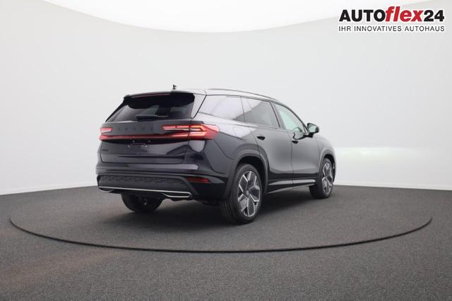 Skoda Kodiaq Sportline 1.5 TSI 204PS PHEV DSG Sitzheizung v+h Frontscheibe beheizb. 20"LM schwenkb. AHK elektr. PanoDach Alcantara PDC R&uuml;ckf.Kamera Klimaautomatik Lenkradheizung Navi Apple CarPlay Android Auto 2xKeyless vollelektr. Reichweite 116KM 