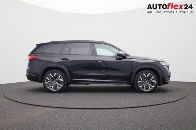 Skoda Kodiaq Sportline 1.5 TSI 204PS PHEV DSG Sitzheizung v+h Frontscheibe beheizb. 20"LM schwenkb. AHK elektr. PanoDach Alcantara PDC R&uuml;ckf.Kamera Klimaautomatik Lenkradheizung Navi Apple CarPlay Android Auto 2xKeyless vollelektr. Reichweite 116KM 