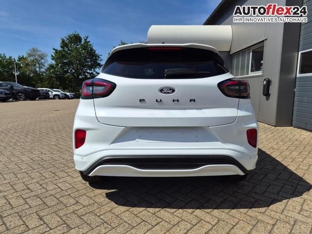 Ford Puma ST-Line X 1.0 EcoBoost Hybrid 125PS Automatik Premium Leder (Sensico) B+O-Sound elektr. Heckklappe Klimaautomatik Sitzheizung Lenkradheizung Frontscheibe beheizb. Ford-Navi SYNC4 Bluetooth Apple CarPlay Android Auto PDC v+h 18-LM 