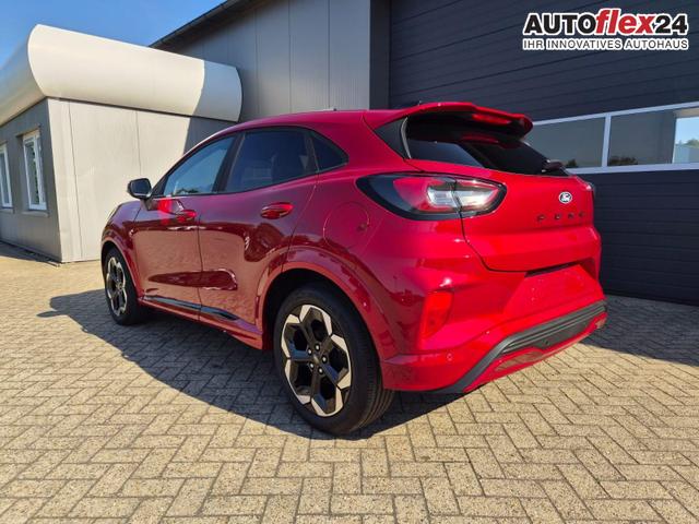 Ford Puma ST-Line X 1.0 EcoBoost Hybrid 125PS Automatik Premium Leder (Sensico) B+O-Sound elektr. Heckklappe Klimaautomatik Sitzheizung Lenkradheizung Frontscheibe beheizb. Ford-Navi SYNC4 Bluetooth Apple CarPlay Android Auto PDC v+h 18-LM 