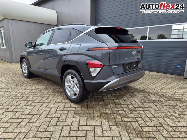 Hyundai KONA Trend 1.6 T-GDI 150PS Voll-LED-Scheinw. Sitzheizung Lenkradheizung Klimaautomatik Tempomat Navi Touchscreen DAB+ Apple CarPlay + Android Auto PDC v+h R&uuml;ckf.Kamera 2xKeyless 17-LM 