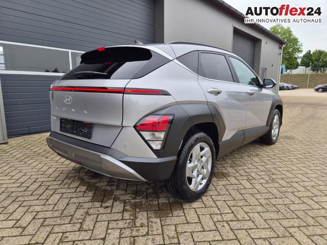 Hyundai KONA Trend 1.6 T-GDI 150PS Voll-LED-Scheinw. Sitzheizung Lenkradheizung Klimaautomatik Tempomat Navi Touchscreen DAB+ Apple CarPlay + Android Auto PDC v+h R&uuml;ckf.Kamera 2xKeyless 17-LM 