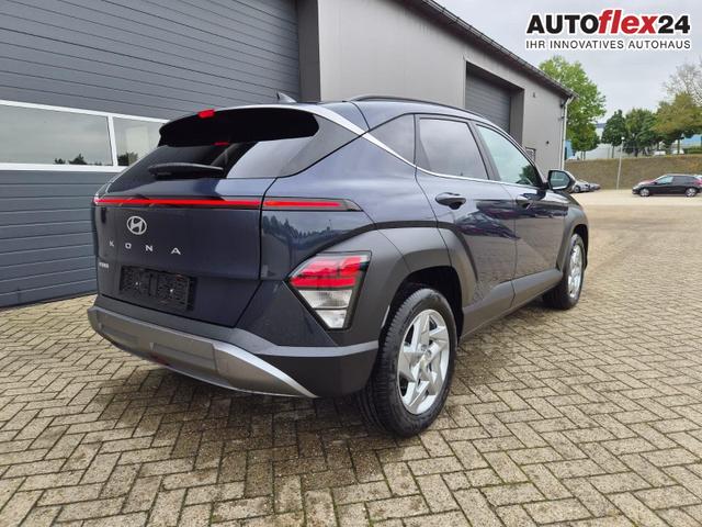 Hyundai KONA Trend 1.6 T-GDI 150PS Voll-LED-Scheinw. Sitzheizung Lenkradheizung Klimaautomatik Tempomat Navi Touchscreen DAB+ Apple CarPlay + Android Auto PDC v+h R&uuml;ckf.Kamera 2xKeyless 17-LM 