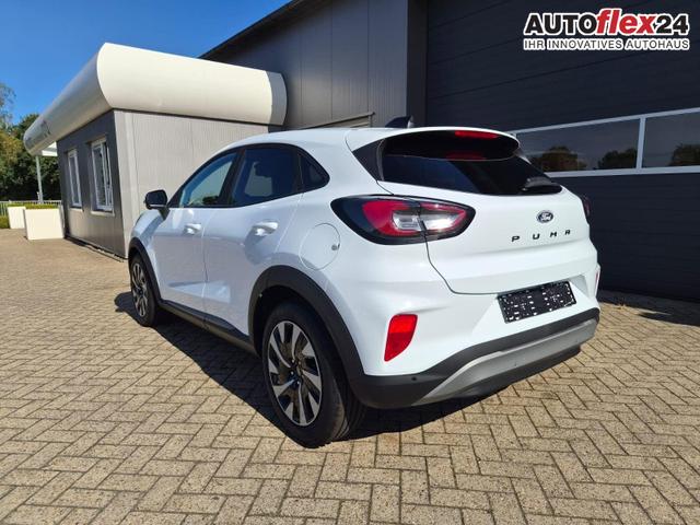 Ford Puma Titanium 1.0 Hybrid 125PS Autom. abnehm. AHK ACC 4xKamera Klimaautomatik Sitzheizung Lenkradheizung Frontscheibe beheizb. LED-Scheinwerfer SYNC4 Bluetooth Apple CarPlay Android Auto PDC v+h 