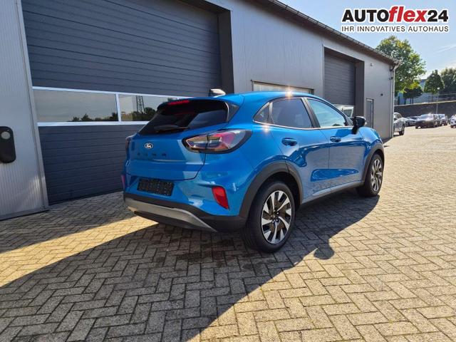 Ford Puma Titanium 1.0 Hybrid 125PS Autom. abnehm. AHK ACC 4xKamera Klimaautomatik Sitzheizung Lenkradheizung Frontscheibe beheizb. LED-Scheinwerfer SYNC4 Bluetooth Apple CarPlay Android Auto PDC v+h 