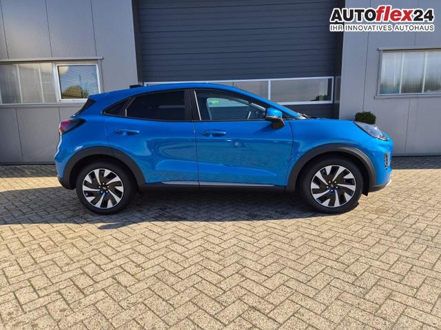 Ford Puma Titanium 1.0 Hybrid 125PS Autom. abnehm. AHK ACC 4xKamera Klimaautomatik Sitzheizung Lenkradheizung Frontscheibe beheizb. LED-Scheinwerfer SYNC4 Bluetooth Apple CarPlay Android Auto PDC v+h 