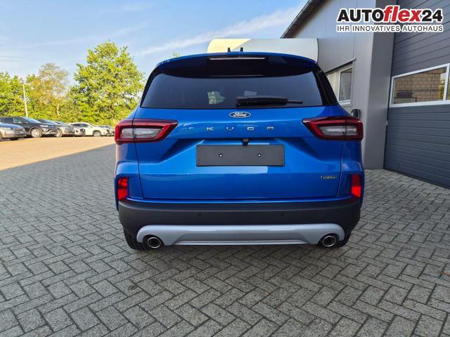 Ford Kuga Titanium 243PS PHEV Automatik Sitzheizung v+h Lenkradheizung Frontscheibe beheizb. Klimaautomatik Navi SYNC4 Apple CarPlay Android Auto Touchscreen PDC 4xKamera 2xKeyless 17"LM vollelektr. Reichweite 66KM 