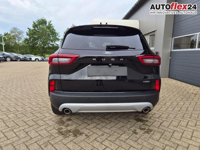 Ford Kuga Titanium 243PS PHEV Automatik Sitzheizung v+h Lenkradheizung Frontscheibe beheizb. Klimaautomatik Navi SYNC4 Apple CarPlay Android Auto Touchscreen PDC 4xKamera 2xKeyless 17"LM vollelektr. Reichweite 66KM 