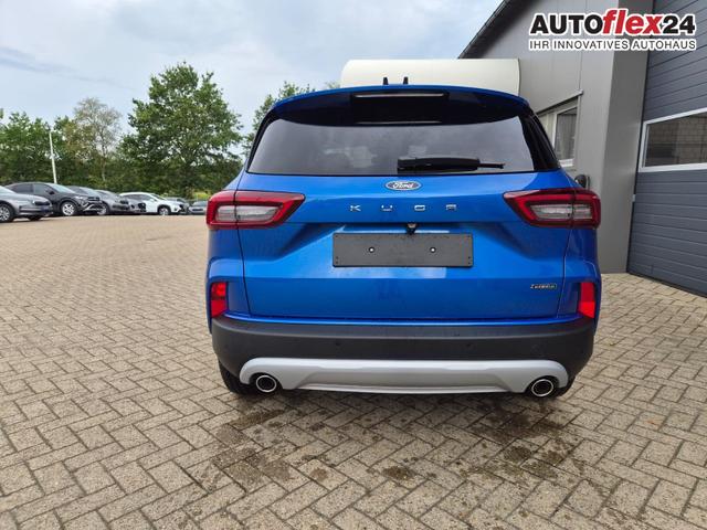 Ford Kuga Titanium 243PS PHEV Automatik schwenkb. AHK Sitzheizung v+h Lenkradheizung Frontscheibe beheizb. Klimaautomatik Navi SYNC4 Apple CarPlay Android Auto Touchscreen PDC 4xKamera 2xKeyless 17"LM vollelektr. Reichweite 66KM 