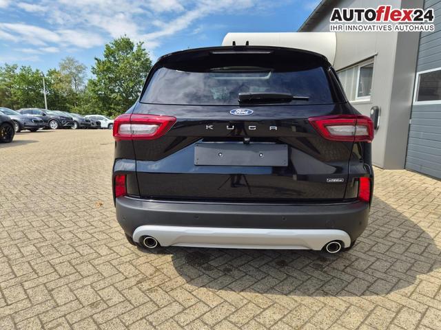 Ford Kuga Titanium 243PS PHEV Automatik elektr. PanoDach Sitzheizung v+h Lenkradheizung Frontscheibe beheizb. Klimaautomatik Navi SYNC4 Apple CarPlay Android Auto Touchscreen PDC 4xKamera 2xKeyless 17"LM vollelektr. Reichweite 66KM 
