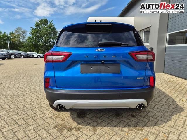 Ford Kuga Titanium 243PS PHEV Automatik elektr. PanoDach Sitzheizung v+h Lenkradheizung Frontscheibe beheizb. Klimaautomatik Navi SYNC4 Apple CarPlay Android Auto Touchscreen PDC 4xKamera 2xKeyless 17"LM vollelektr. Reichweite 66KM 