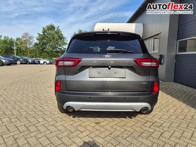 Ford Kuga Titanium 243PS PHEV Automatik Sitzheizung v+h Lenkradheizung Frontscheibe beheizb. Klimaautomatik Navi SYNC4 Apple CarPlay Android Auto Touchscreen PDC 4xKamera 2xKeyless 17"LM vollelektr. Reichweite 66KM 