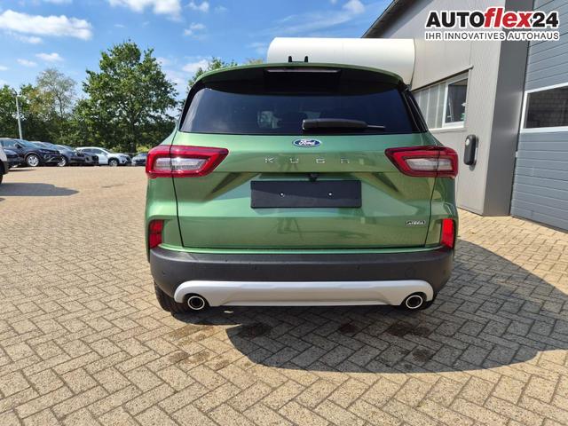 Ford Kuga Titanium 243PS PHEV Automatik Sitzheizung v+h Lenkradheizung Frontscheibe beheizb. Klimaautomatik Navi SYNC4 Apple CarPlay Android Auto Touchscreen PDC 4xKamera 2xKeyless 17"LM vollelektr. Reichweite 66KM 
