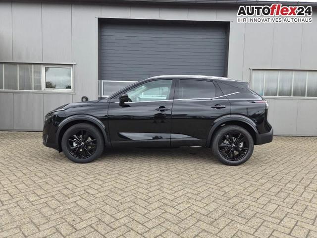 Vorlauffahrzeuge Nissan Qashqai - 1.3 DIG-T MHEV 158 PS X-Tronic Tekna Voll-Leder Klimaautomatik PanoGlasdach Sitzheizung Lenkradheizung Navi Head-Up Display elektr. Heckklappe ACC PDC v h 360&deg;Kamera DAB Bluetooth Touchscreen Apple CarPlay Android Auto 19"LM