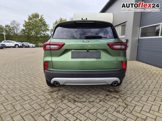 Ford Kuga Titanium 243PS PHEV Automatik schwenkb. AHK elektr. PanoDach Sitzheizung v+h Lenkradheizung Frontscheibe beheizb. Klimaautomatik Navi SYNC4 Apple CarPlay Android Auto Touchscreen PDC 4xKamera 2xKeyless 17"LM vollelektr. Reichweite 66KM 