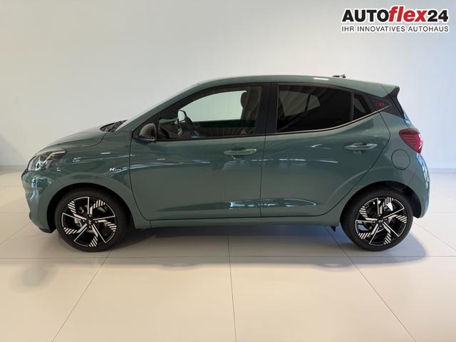 Hyundai i10 N Line Mangrove Green