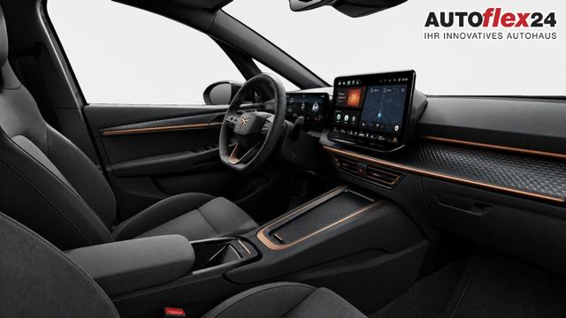 Vorlauffahrzeuge Cupra Born - Plus 58 kWh 190PS/ 140kW WLTP 478km  2027  MATRIX AHK Sennheiser Dinamica NAVI HuD 360 Bhz. lenkrad Keyless