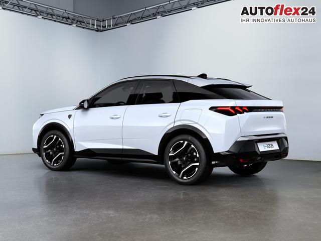 Vorlauffahrzeuge Peugeot e-3008 - GT 210PS/157 kW 73kWh 2026  519km WLTP   21" i-Cockpit 19" ALU 3D-Navi W&auml;rmepumpe Adaptiver Tempomat Apple CarPlay SHZ Lenkradheizung FULL-LED Pixel 180&deg; Kamera Keyless Elektr. Heckklappe Get&ouml;nte Scheiben