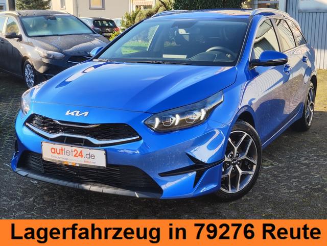 Lagerfahrzeug Kia Ceed Sportswagon - TOP SW/Kombi 140PS LED Scheinwerfer Navi Einparkhilfe hinten vorne Rückfahrkamera Sitzheizung Lenkradheizung 17" Alufelgen Klimaautomatik getönte Scheiben Apple CarPlay Android Auto 7 Jahre Garantie bis 150.000Km