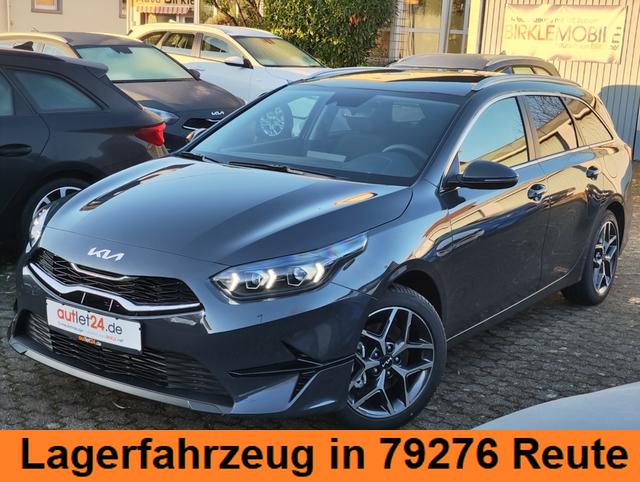 Lagerfahrzeug Kia Ceed Sportswagon - TOP SW/Kombi 140PS DCT Automatik LED Scheinwerfer Navi Einparkhilfe hinten vorne Rückfahrkamera Sitzheizung Lenkradheizung 17" Alufelgen Klimaautomatik getönte Scheiben Apple CarPlay Android Auto 7 Jahre Garantie bis 150.000Km