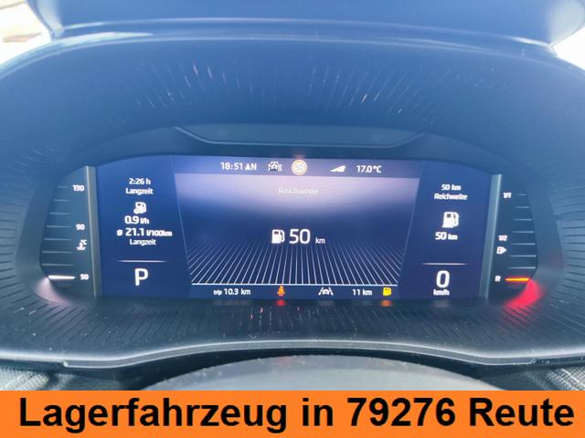 Skoda Fabia 130 Jahre Premium 85KW/116PS DSG-Automatik Einparkhilfe v+h Rückfahrkamera Totwinkel-Assistent Alufelgen 16" Sitzheizung Garantie 5 bis 100.000Km doppelter Ladeboden Klimaautomatik virtuelles Tacho 10" 