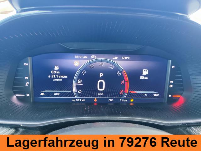 Skoda Fabia 130 Jahre Premium 85KW/116PS DSG-Automatik Einparkhilfe v+h Rückfahrkamera Totwinkel-Assistent Alufelgen 16" Sitzheizung Garantie 5 bis 100.000Km doppelter Ladeboden Klimaautomatik virtuelles Tacho 10" 