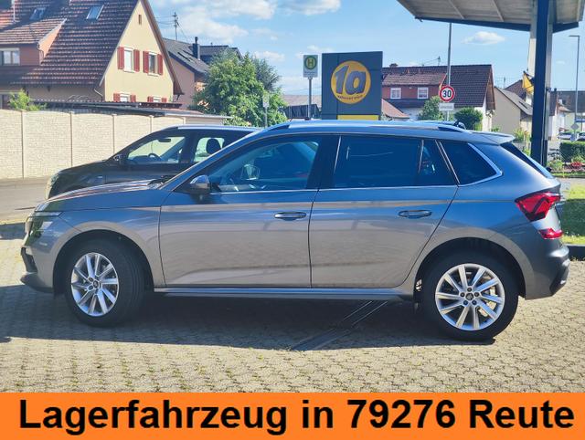 Skoda Kamiq Sondermodell 130 Jahre PREMIUM 1.0 TSI 115PS DSG/AUTOMATIK, Garantie 5 17" Alu, Elektr. Heckklappe, Kessy, Alarm, SunSet, Toter-Winkel, Virtual Cockpit 10", Parksensoren vorn/hinten, R&uuml;ckfahrkamera, Sitzheizung, Tempomat, Climatronic, Radio 8" 
