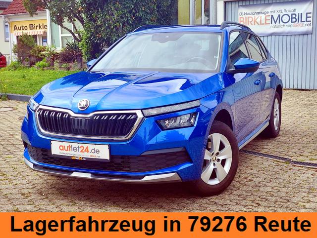 Gebrauchtfahrzeug Skoda Kamiq - 150PS DSG-Automatik Anhängerkupplung abnehmbar Tempomat Sitzheizung Klimaautomatik-2-Zonen Einparkhilfe hinten Bluetooth Freisprechanlage Android Auto & Apple CarPlay Multifunktions-Lederlenkrad