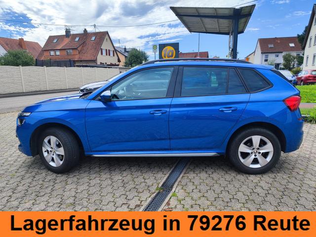 Skoda Kamiq 150PS DSG-Automatik Anhängerkupplung abnehmbar Tempomat Sitzheizung Klimaautomatik-2-Zonen Einparkhilfe hinten Bluetooth Freisprechanlage Android Auto & Apple CarPlay Multifunktions-Lederlenkrad 