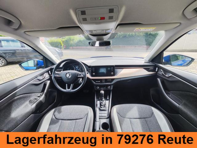 Skoda Kamiq 150PS DSG-Automatik Anhängerkupplung abnehmbar Tempomat Sitzheizung Klimaautomatik-2-Zonen Einparkhilfe hinten Bluetooth Freisprechanlage Android Auto & Apple CarPlay Multifunktions-Lederlenkrad 