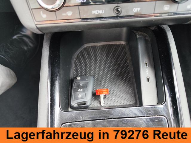 Skoda Kamiq 150PS DSG-Automatik Anhängerkupplung abnehmbar Tempomat Sitzheizung Klimaautomatik-2-Zonen Einparkhilfe hinten Bluetooth Freisprechanlage Android Auto & Apple CarPlay Multifunktions-Lederlenkrad 