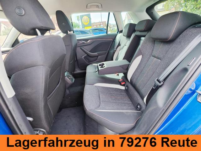 Skoda Kamiq 150PS DSG-Automatik Anhängerkupplung abnehmbar Tempomat Sitzheizung Klimaautomatik-2-Zonen Einparkhilfe hinten Bluetooth Freisprechanlage Android Auto & Apple CarPlay Multifunktions-Lederlenkrad 