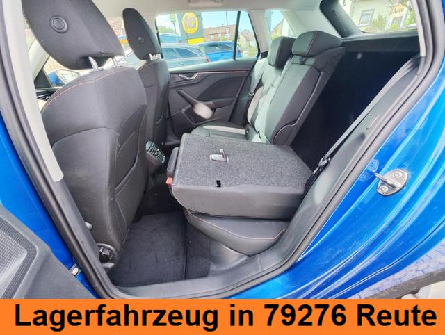 Skoda Kamiq 150PS DSG-Automatik Anhängerkupplung abnehmbar Tempomat Sitzheizung Klimaautomatik-2-Zonen Einparkhilfe hinten Bluetooth Freisprechanlage Android Auto & Apple CarPlay Multifunktions-Lederlenkrad 