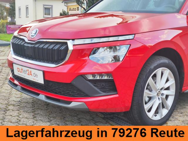Skoda Kamiq Top Selection TopSelection 150PS DSG Automatik Sitz- und Lenkradheizung Tempomat Einparkhilfe vorne+hinten Rückfahrkamera beheizte Frontscheibe Digitales Tacho 2-Zonen Klimaautomatik LED Scheinwerfer 17 Zoll Leichtmetallfelgen 