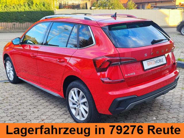 Skoda Kamiq Top Selection TopSelection 150PS DSG Automatik Sitz- und Lenkradheizung Tempomat Einparkhilfe vorne+hinten Rückfahrkamera beheizte Frontscheibe Digitales Tacho 2-Zonen Klimaautomatik LED Scheinwerfer 17 Zoll Leichtmetallfelgen 
