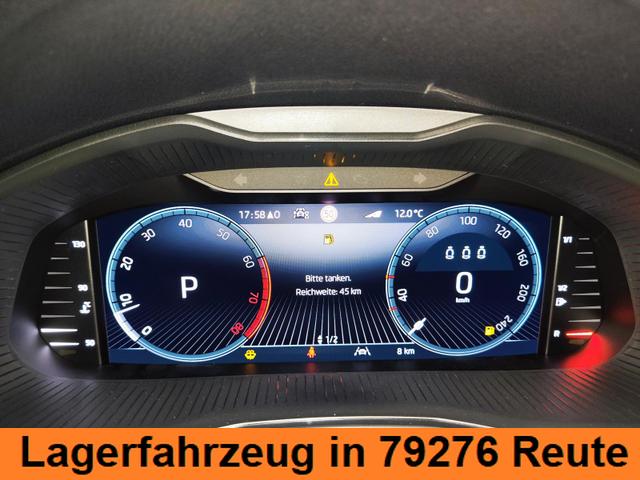 Skoda Kamiq Sondermodell 130 Jahre PREMIUM" 1.5 TSI 150PS DSG/AUTOMATIK, AHK schwenkbar 17" Alu, Elektr. Heckklappe, Kessy, Alarm, SunSet, Toter-Winkel, Virtual Cockpit 10", Parksensoren vorn/hinten, Rückfahrkamera, Sitzheizung, Tempomat, Climatronic, Radio 8" + Wir 