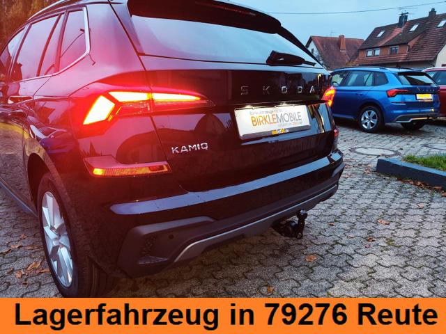 Skoda Kamiq Sondermodell 130 Jahre PREMIUM" 1.5 TSI 150PS DSG/AUTOMATIK, AHK schwenkbar 17" Alu, Elektr. Heckklappe, Kessy, Alarm, SunSet, Toter-Winkel, Virtual Cockpit 10", Parksensoren vorn/hinten, Rückfahrkamera, Sitzheizung, Tempomat, Climatronic, Radio 8" + Wir 