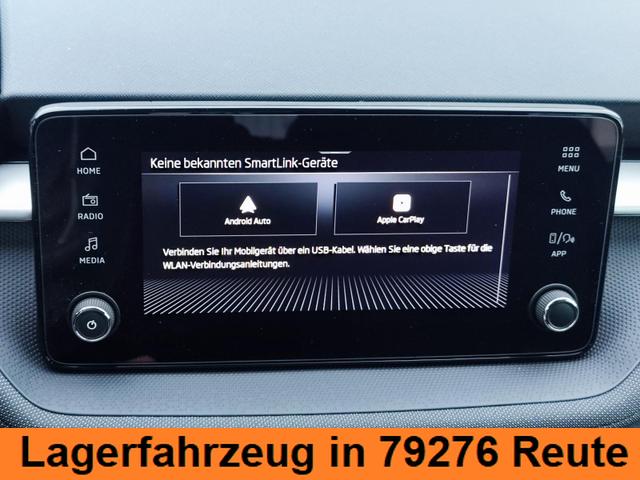 Skoda Fabia Selection 95PS Tempomat Einparkhilfe hinten Sitzheizung Klimaautomatik Smartlink Android Auto Apple CarPlay Multifunktionslenkrad Bluetooth 