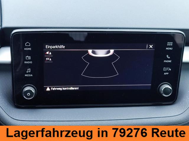 Skoda Fabia Selection 95PS Tempomat Einparkhilfe hinten Sitzheizung Klimaautomatik Smartlink Android Auto Apple CarPlay Multifunktionslenkrad Bluetooth 