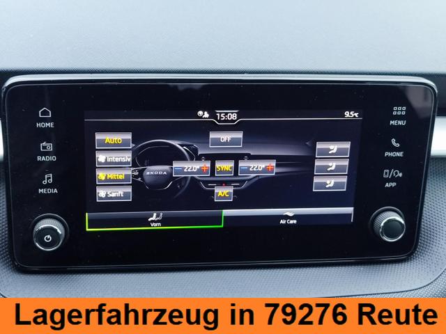 Skoda Fabia Selection 95PS Tempomat Einparkhilfe hinten Sitzheizung Klimaautomatik Smartlink Android Auto Apple CarPlay Multifunktionslenkrad Bluetooth 