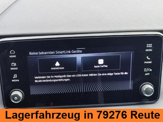 Skoda Kamiq Selection 115 PS Schaltgetriebe mit AHK schwenkbar R&uuml;ckfahrkamera PDC vorne+hinten Tempomat Sitzheizung DAB Radio Kessy 