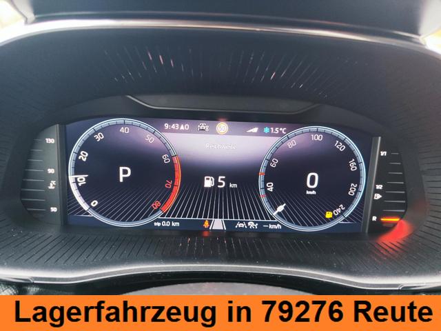 Skoda Fabia Top Selection L 115PS DSG Automatik ACC Abstandstempomat Sitz und Lenkradheizung Spurwechselassistent&nbsp; Adaptive Spurf&uuml;hrung Klimaautomatik Einparkhilfe vorne +hinten + R&uuml;ckfahrkamera Gro&szlig;es digitales Tacho 10" KESSY (KeylesGo) LED Scheinwerfer 
