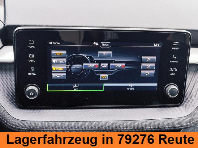 Skoda Fabia Top Selection L 115PS DSG Automatik ACC Abstandstempomat Sitz und Lenkradheizung Spurwechselassistent&nbsp; Adaptive Spurf&uuml;hrung Klimaautomatik Einparkhilfe vorne +hinten + R&uuml;ckfahrkamera Gro&szlig;es digitales Tacho 10" KESSY (KeylesGo) LED Scheinwerfer 