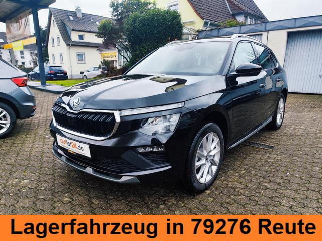 Lagerfahrzeug Skoda Kamiq - Sondermodell 130 Jahre PREMIUM" 1.5 TSI 150PS DSG/AUTOMATIK, AHK schwenkbar 17" Alu, Elektr. Heckklappe, Kessy, Alarm, SunSet, Toter-Winkel, Virtual Cockpit 10", Parksensoren vorn/hinten, R&uuml;ckfahrkamera, Sitzheizung, Tempomat, Climatronic, Radio 8"   Wir