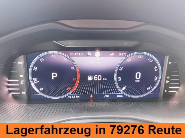 Skoda Kamiq Sondermodell 130 Jahre PREMIUM" 1.5 TSI 150PS DSG/AUTOMATIK, AHK schwenkbar 17" Alu, Elektr. Heckklappe, Kessy, Alarm, SunSet, Toter-Winkel, Virtual Cockpit 10", Parksensoren vorn/hinten, R&uuml;ckfahrkamera, Sitzheizung, Tempomat, Climatronic, Radio 8" + Wir 
