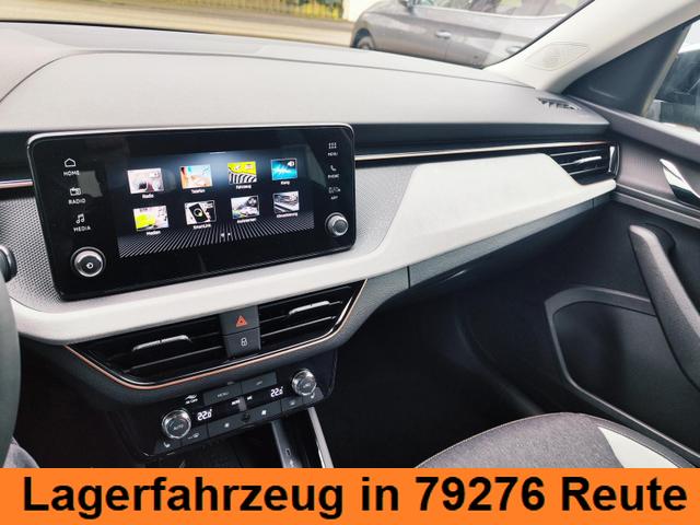 Skoda Kamiq Sondermodell 130 Jahre PREMIUM" 1.5 TSI 150PS DSG/AUTOMATIK, AHK schwenkbar 17" Alu, Elektr. Heckklappe, Kessy, Alarm, SunSet, Toter-Winkel, Virtual Cockpit 10", Parksensoren vorn/hinten, R&uuml;ckfahrkamera, Sitzheizung, Tempomat, Climatronic, Radio 8" + Wir 